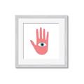 Picture of Hand Eye  _GroupedProduct_Square_Framed_Matted_