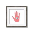 Picture of Hand Eye  _GroupedProduct_Square_Framed_Matted_
