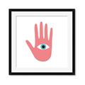 Picture of Hand Eye  _GroupedProduct_Square_Framed_Matted_