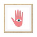 Picture of Hand Eye  _GroupedProduct_Square_Framed_Matted_