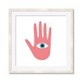 Picture of Hand Eye  _GroupedProduct_Square_Framed_Matted_