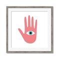 Picture of Hand Eye  _GroupedProduct_Square_Framed_Matted_