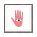 Picture of Hand Eye  _GroupedProduct_Square_Framed_Matted_