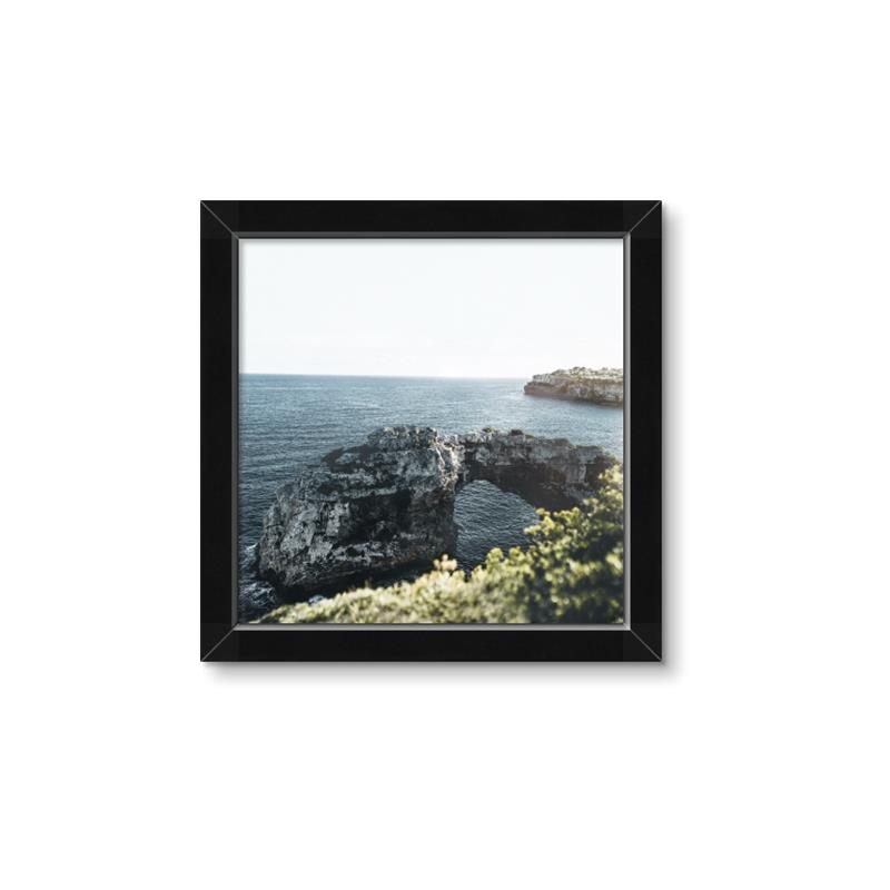 Picture of Beautiful Blue Ocean _GroupedProduct_Square_Photography _GroupedProduct_Square_Framed_Matted_