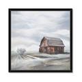 Picture of Old Brown Barn I  _GroupedProduct_Square_Framed_Matted_