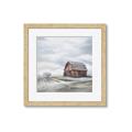 Picture of Old Brown Barn I  _GroupedProduct_Square_Framed_Matted_