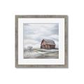Picture of Old Brown Barn I  _GroupedProduct_Square_Framed_Matted_