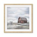 Picture of Old Brown Barn I  _GroupedProduct_Square_Framed_Matted_