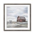 Picture of Old Brown Barn I  _GroupedProduct_Square_Framed_Matted_