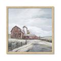 Picture of Old Brown Barn II  _GroupedProduct_Square_Framed_Matted_