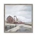 Picture of Old Brown Barn II  _GroupedProduct_Square_Framed_Matted_