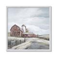 Picture of Old Brown Barn II  _GroupedProduct_Square_Framed_Matted_