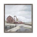 Picture of Old Brown Barn II  _GroupedProduct_Square_Framed_Matted_