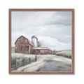 Picture of Old Brown Barn II  _GroupedProduct_Square_Framed_Matted_