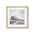 Picture of Old Brown Barn II  _GroupedProduct_Square_Framed_Matted_