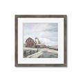 Picture of Old Brown Barn II  _GroupedProduct_Square_Framed_Matted_