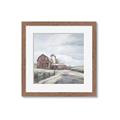 Picture of Old Brown Barn II  _GroupedProduct_Square_Framed_Matted_
