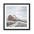 Picture of Old Brown Barn II  _GroupedProduct_Square_Framed_Matted_