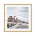 Picture of Old Brown Barn II  _GroupedProduct_Square_Framed_Matted_