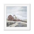 Picture of Old Brown Barn II  _GroupedProduct_Square_Framed_Matted_