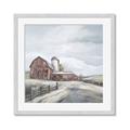 Picture of Old Brown Barn II  _GroupedProduct_Square_Framed_Matted_