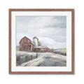 Picture of Old Brown Barn II  _GroupedProduct_Square_Framed_Matted_