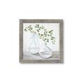 Picture of Green stem clear vase _GroupedProduct_Square_Framed_Matted_