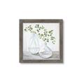Picture of Green stem clear vase _GroupedProduct_Square_Framed_Matted_