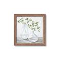 Picture of Green stem clear vase _GroupedProduct_Square_Framed_Matted_