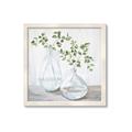 Picture of Green stem clear vase _GroupedProduct_Square_Framed_Matted_