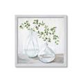 Picture of Green stem clear vase _GroupedProduct_Square_Framed_Matted_