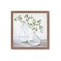 Picture of Green stem clear vase _GroupedProduct_Square_Framed_Matted_