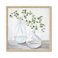 Picture of Green stem clear vase _GroupedProduct_Square_Framed_Matted_