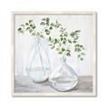 Picture of Green stem clear vase _GroupedProduct_Square_Framed_Matted_