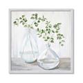 Picture of Green stem clear vase _GroupedProduct_Square_Framed_Matted_