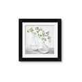 Picture of Green stem clear vase _GroupedProduct_Square_Framed_Matted_