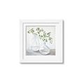 Picture of Green stem clear vase _GroupedProduct_Square_Framed_Matted_
