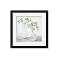 Picture of Green stem clear vase _GroupedProduct_Square_Framed_Matted_