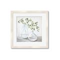 Picture of Green stem clear vase _GroupedProduct_Square_Framed_Matted_