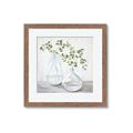 Picture of Green stem clear vase _GroupedProduct_Square_Framed_Matted_