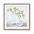 Picture of Green stem clear vase _GroupedProduct_Square_Framed_Matted_