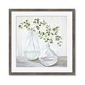 Picture of Green stem clear vase _GroupedProduct_Square_Framed_Matted_