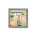 Picture of Multicolour Farm Landscape _GroupedProduct_Square_Framed_Matted_