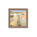 Picture of Multicolour Farm Landscape _GroupedProduct_Square_Framed_Matted_