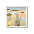 Picture of Multicolour Farm Landscape _GroupedProduct_Square_Framed_Matted_