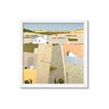 Picture of Multicolour Farm Landscape _GroupedProduct_Square_Framed_Matted_