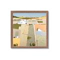 Picture of Multicolour Farm Landscape _GroupedProduct_Square_Framed_Matted_