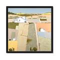 Picture of Multicolour Farm Landscape _GroupedProduct_Square_Framed_Matted_