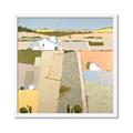 Picture of Multicolour Farm Landscape _GroupedProduct_Square_Framed_Matted_