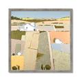 Picture of Multicolour Farm Landscape _GroupedProduct_Square_Framed_Matted_